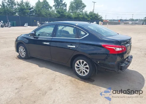2018 Nissan Sentra Sv z USA, uszkodzony, nr VIN 3N1AB7AP2JY220155